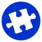 Jigsaw puzzle piece icon