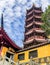 The Jiming Temple, a famous scenic spot in Nanjing