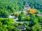 Jingci temple view from Leifeng Pagoda