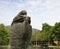 The Jingwei statue of jinghu lake park, adobe rgb