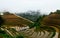 Jinkeng terraced rice fields in Longshan,Guilin