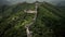 Jinshangling awe inspiring mountain range monuments ancient Chinese cultures generated by AI