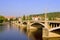 Jirasek Bridge in Prague