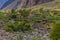 Jisev Jizev or Jizeu village in Pamir mountains, Tajikist