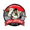 Jiu-jitsu martial art vector illustration design