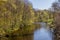 Jizera river in Semily, Czech