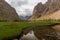 Jizev Jisev or Jizeu valley in Pamir mountains, Tajikist