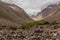 Jizev Jizeu, Geisev or Jisev valley in Pamir mountains, Tajikist