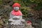 Jizo statue in Japanese cemetery