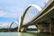 JK Bridge in Brasilia, Capital of Brazil