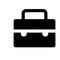 Job bag icon. Business symbol
