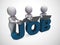 Job concept icon means a career or position in employment - 3d illustration