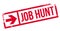 Job Hunt rubber stamp