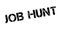 Job Hunt rubber stamp