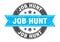 job hunt stamp