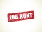 Job hunt stamp