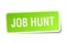 job hunt sticker