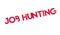 Job Hunting rubber stamp