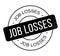 Job Losses rubber stamp