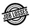 Job Losses rubber stamp