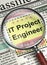 Job Opening IT Project Engineer. 3D.