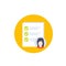 Job qualifications icon, vector