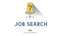 Job Search Occupation Recruitment We\'re Hiring Concept