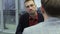 Job seeker listens to the employer during job interview in Hi-Tech Park MINSK, BELARUS 11.24.18