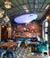 Joben pub In Cluj city with a steampunk design and aesthetic architecture