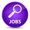 Jobs elegant purple round button