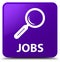 Jobs purple square button