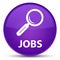 Jobs special purple round button