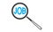 Jobs Text And Magnifying Glass - Searching For A Job Concepts