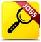 Jobs yellow square button red ribbon in corner