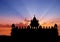 Jodhpur memorial at sunset