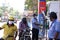 Jodhpur, Rajasthan, India - May 20 2020: People coming out on petrol gas station to refueling, City reopen after ease the lock