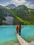 Joffre Lakes British Colombia Whistler Canada, colorful Joffre lakes national park in Canada