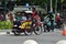 Jogjakarta, indonesia- march23, 2019:rickety rickshaw exploring every street corner in Malioboro Yogyakarta