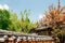 Jogyesan mountain Seonamsa Temple at spring in Suncheon, Korea