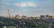 Johannesburg CBD Skyline Jacarandas Bloom