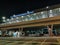 Johannesburg , South Africa - 25 Jan 2020: A night landscape of O R Tamboo internation airport in Johannesburg South Africa