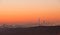 Johannesburg sunrise skyline South Africa