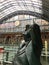 John Betjeman Statue at St Pancras International UK, London