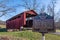 John Bright No. 2 Covered Bridge with marker