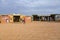 at John Fords point in the monument valley indians sell refreshments and souvenirs to tourists