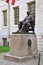 John Harvard Statue in Harvard University, Boston, USA