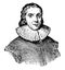 John Milton, vintage illustration