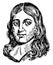 John Milton, vintage illustration