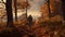 John\\\'s Autumn Forest Journey: Unreal Engine 5\\\'s Photorealistic Landscape