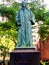 John Watts bronze sculpture in the Trinity Church Cemetery